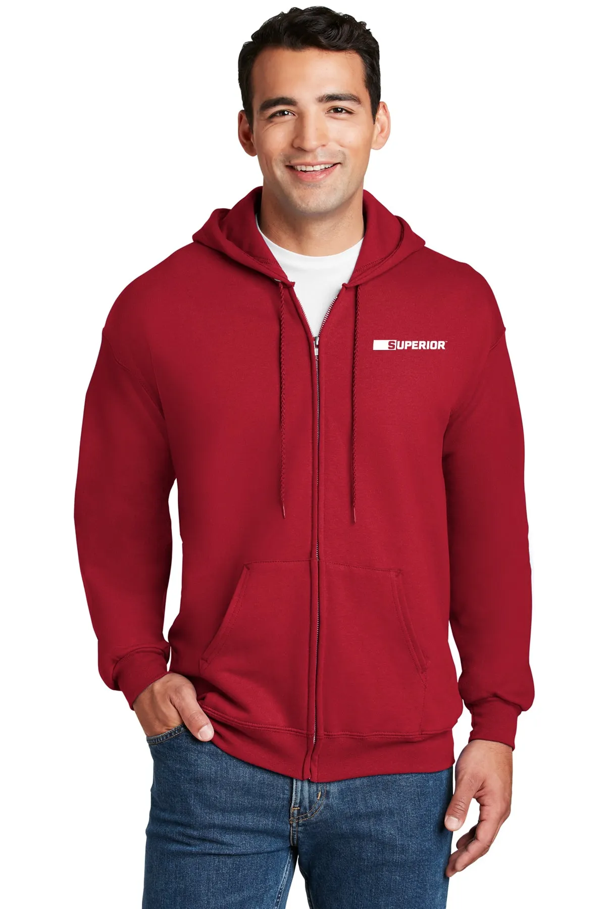 Hanes Ultimate Cotton - Full-Zip Hooded Sweatshirt