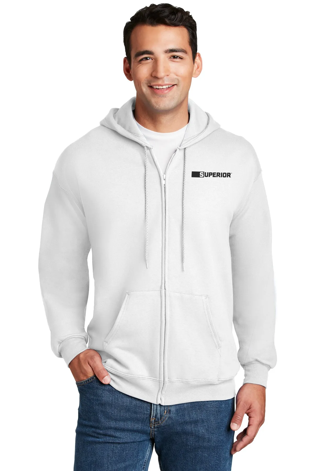 Hanes Ultimate Cotton - Full-Zip Hooded Sweatshirt