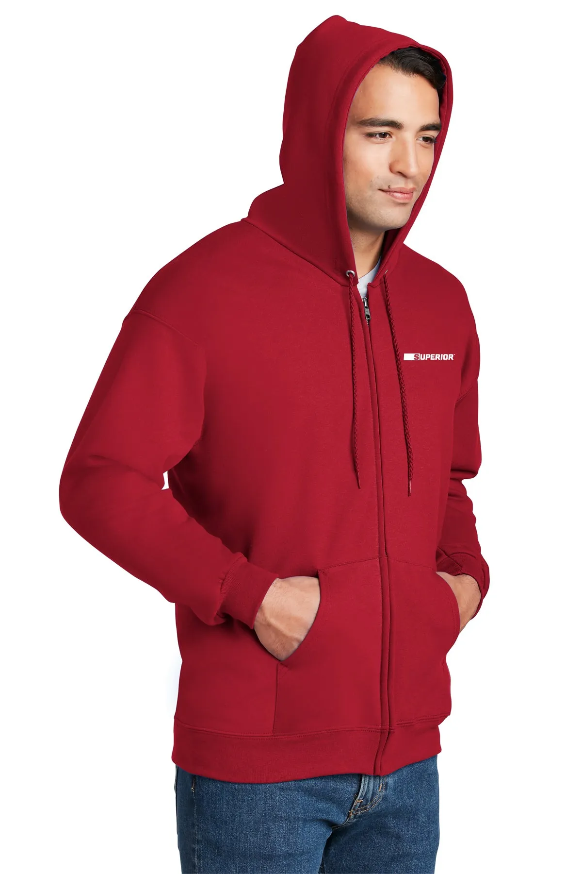 Hanes Ultimate Cotton - Full-Zip Hooded Sweatshirt