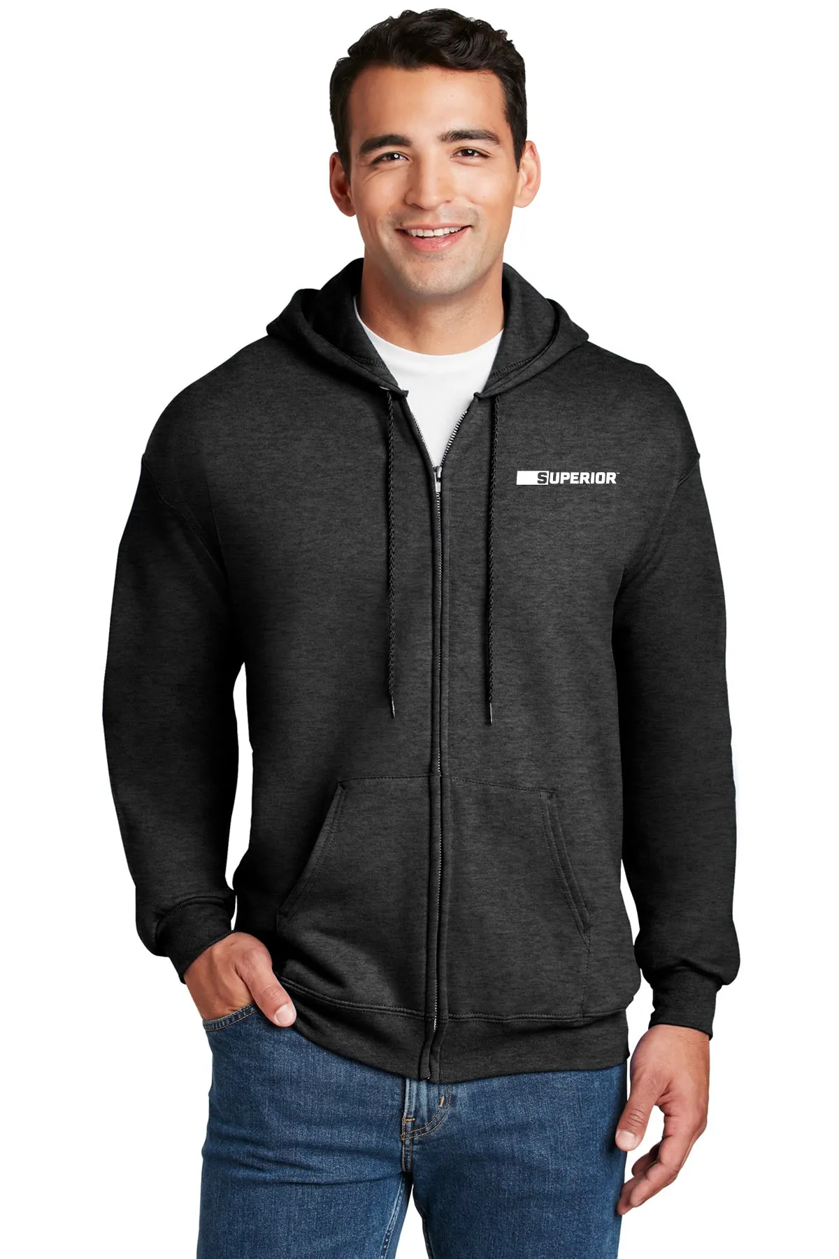 Hanes Ultimate Cotton - Full-Zip Hooded Sweatshirt