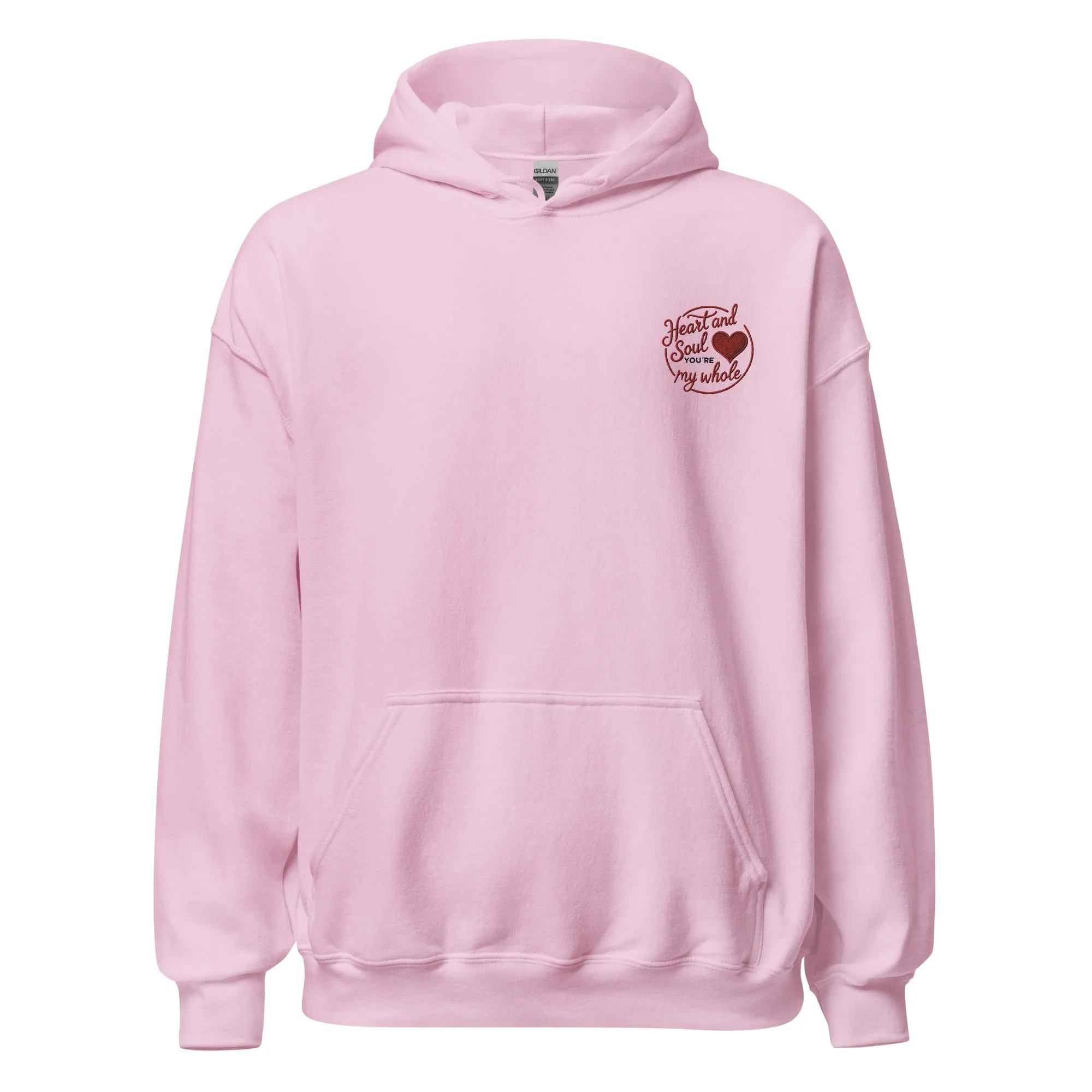 Heart and Soul You're My Whole - Cozy Valentine’s Day Hoodie - Romantic Designs for 2025