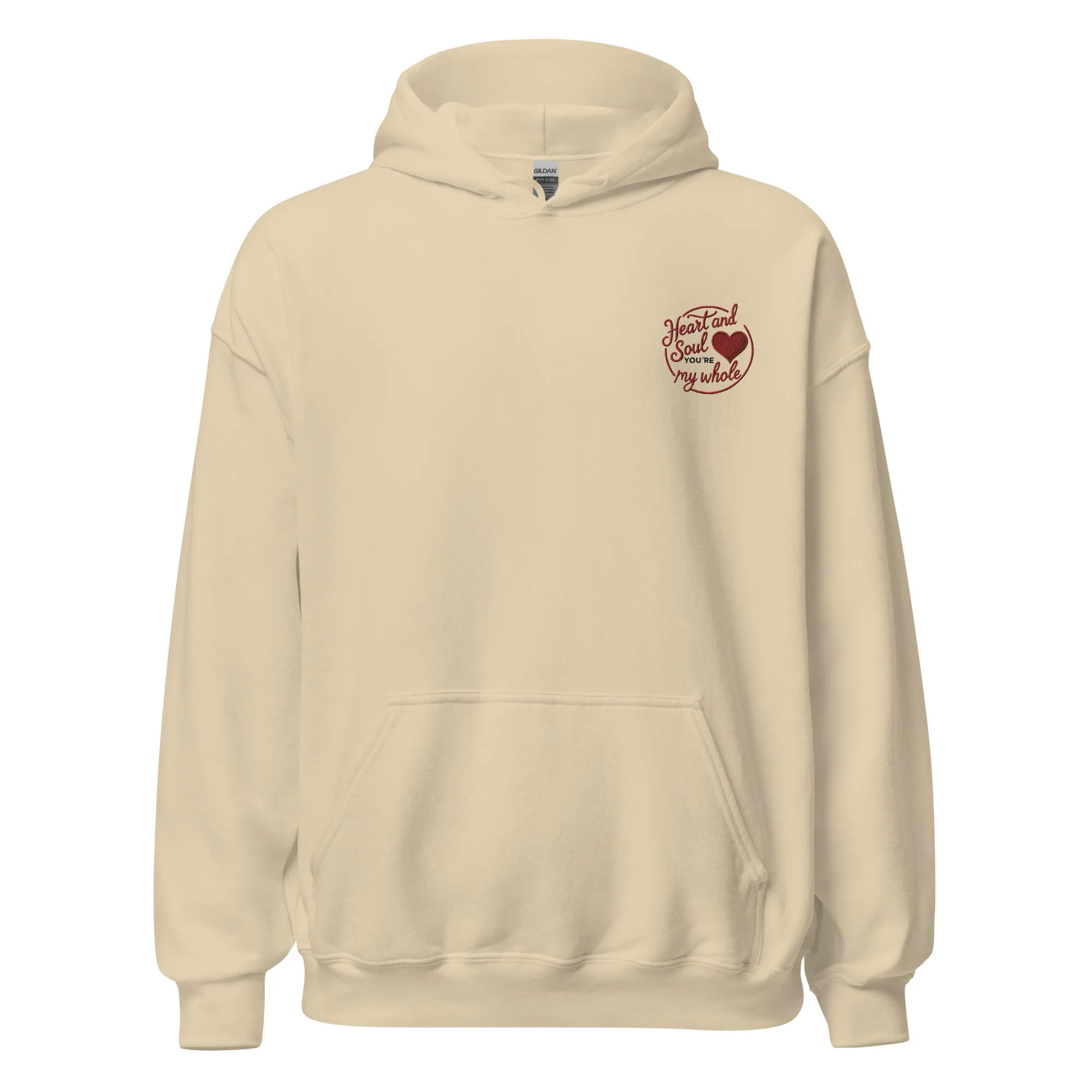 Heart and Soul You're My Whole - Cozy Valentine’s Day Hoodie - Romantic Designs for 2025