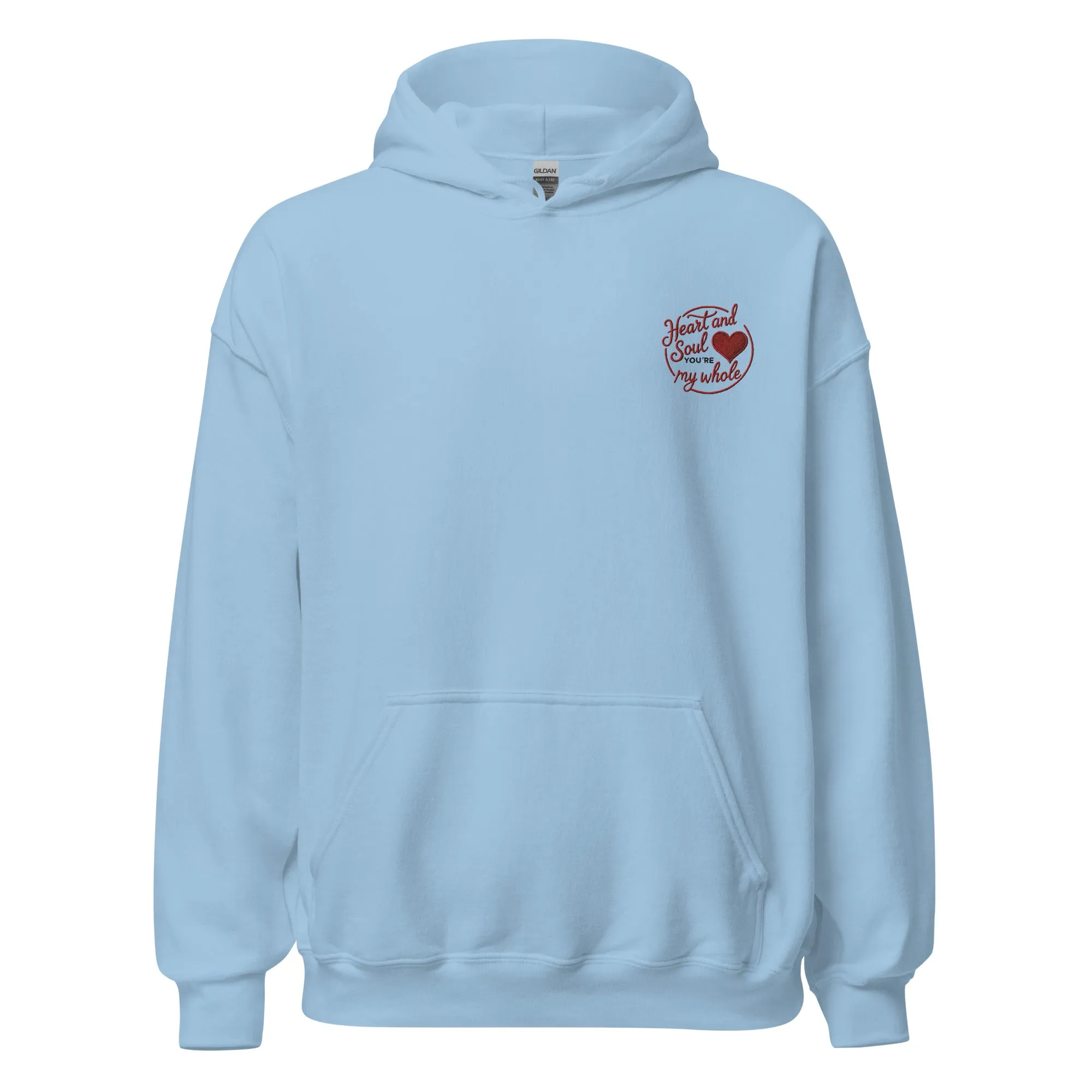 Heart and Soul You're My Whole - Cozy Valentine’s Day Hoodie - Romantic Designs for 2025