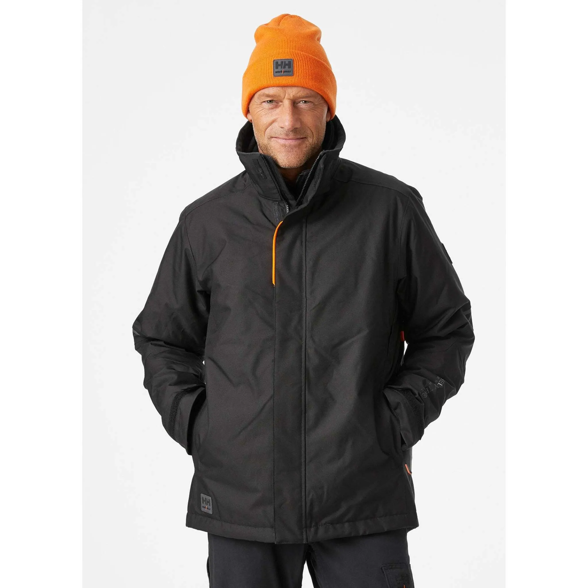 Helly Hansen Men's Kensington Lifaloft™ Insulated Waterproof Winter Work Jacket 71345 - Breathable, Lightweight, Warm, Durable, Adjustable Fit | Sizes S-4XL