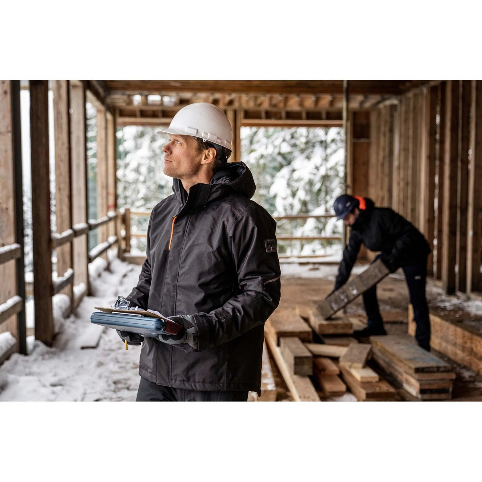 Helly Hansen Men's Kensington Lifaloft™ Insulated Waterproof Winter Work Jacket 71345 - Breathable, Lightweight, Warm, Durable, Adjustable Fit | Sizes S-4XL