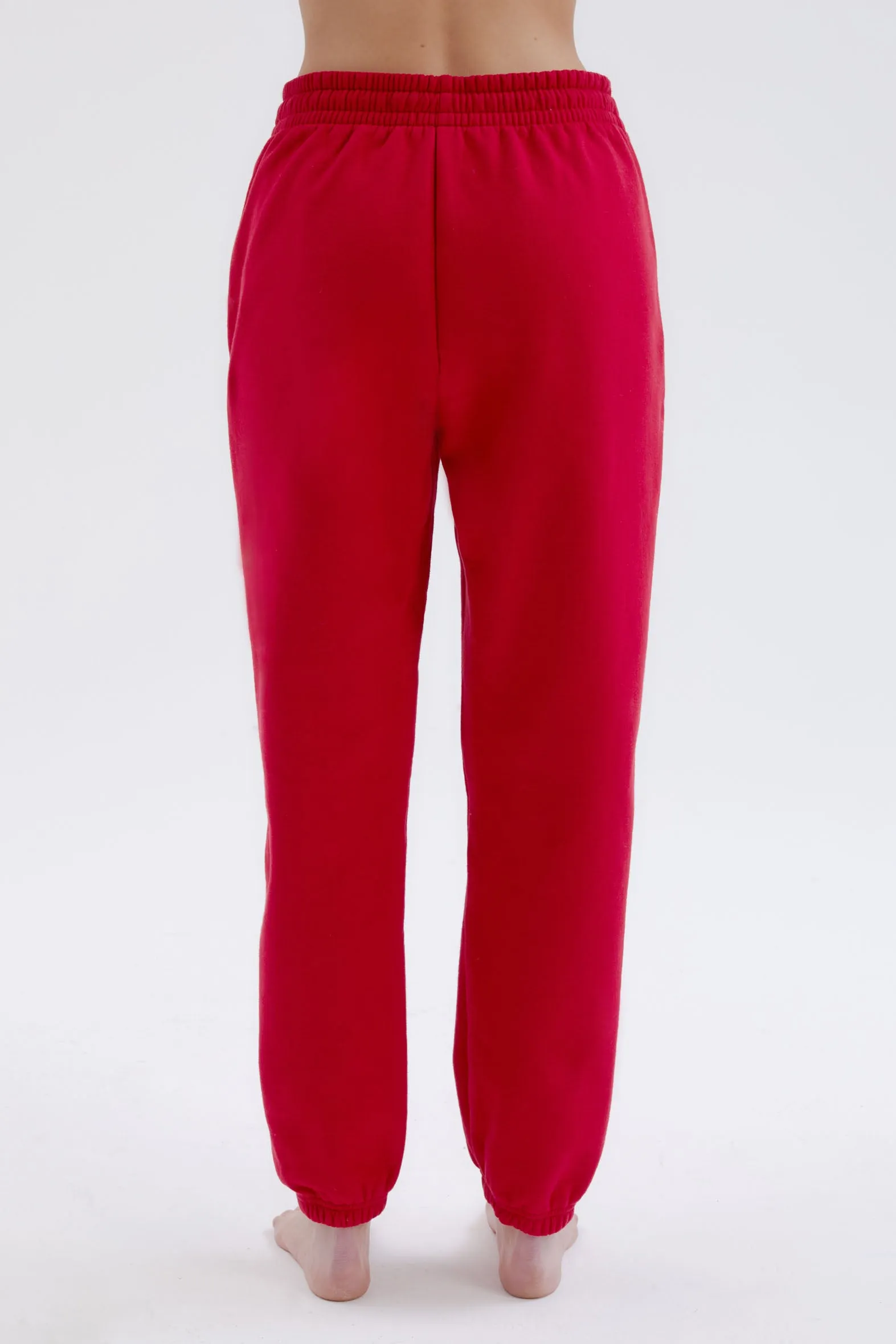 HERITAGE SWEATPANTS RUBY