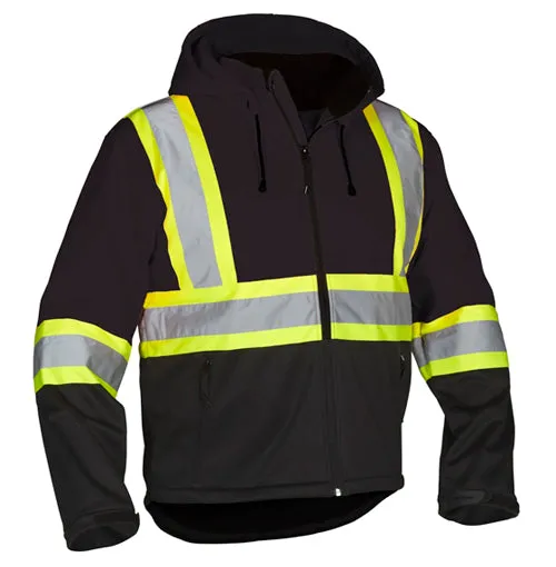 Hi Vis Safety Softshell