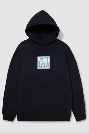 HUF TRESSPASS PULLOVER HOODIE - BLACK