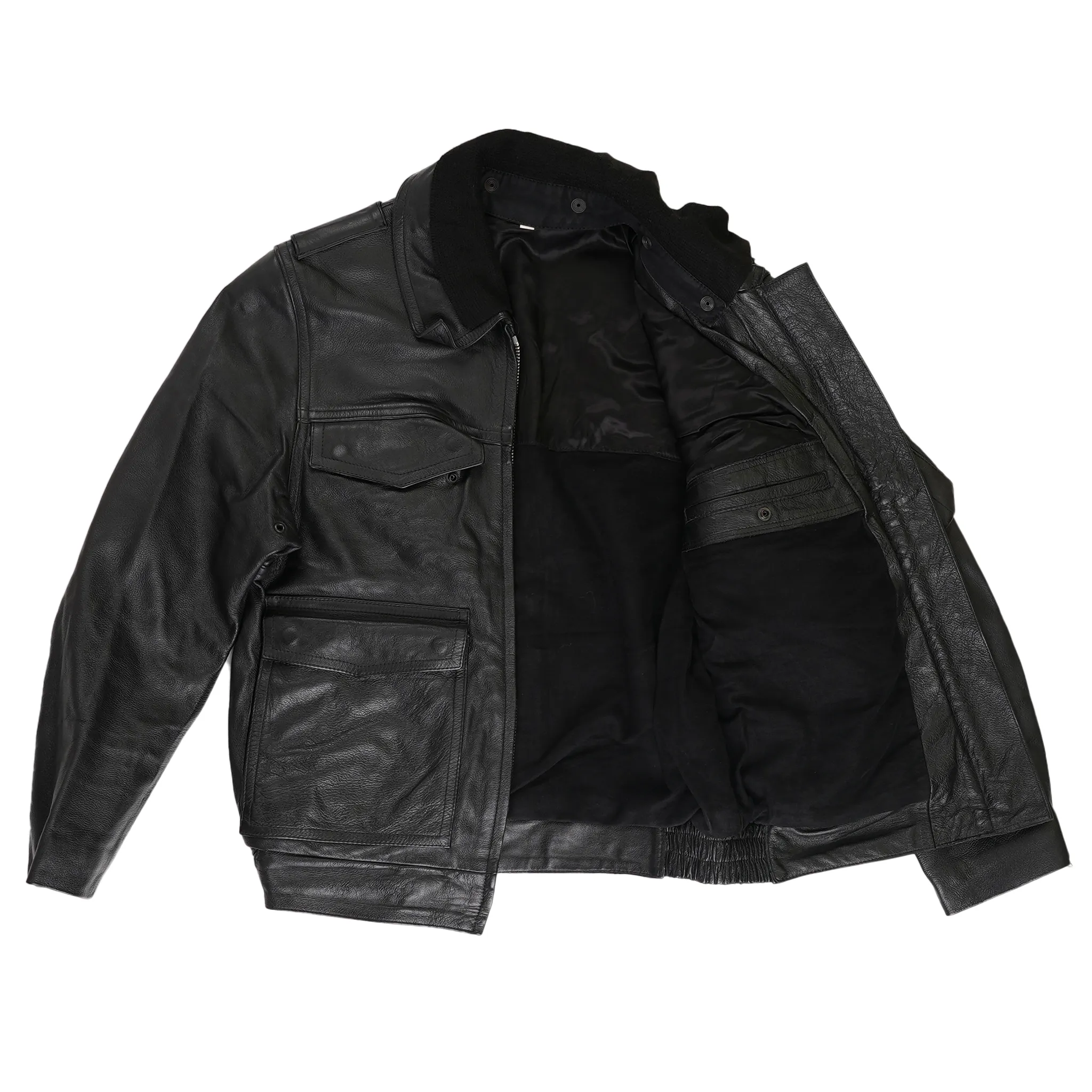 Issued German Police Women's Leather Jacket