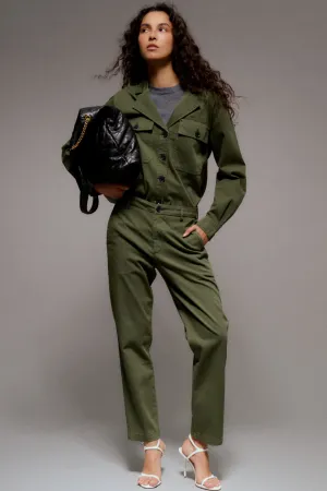IVY-Karmey Weekend Pant - Dark Deep Army