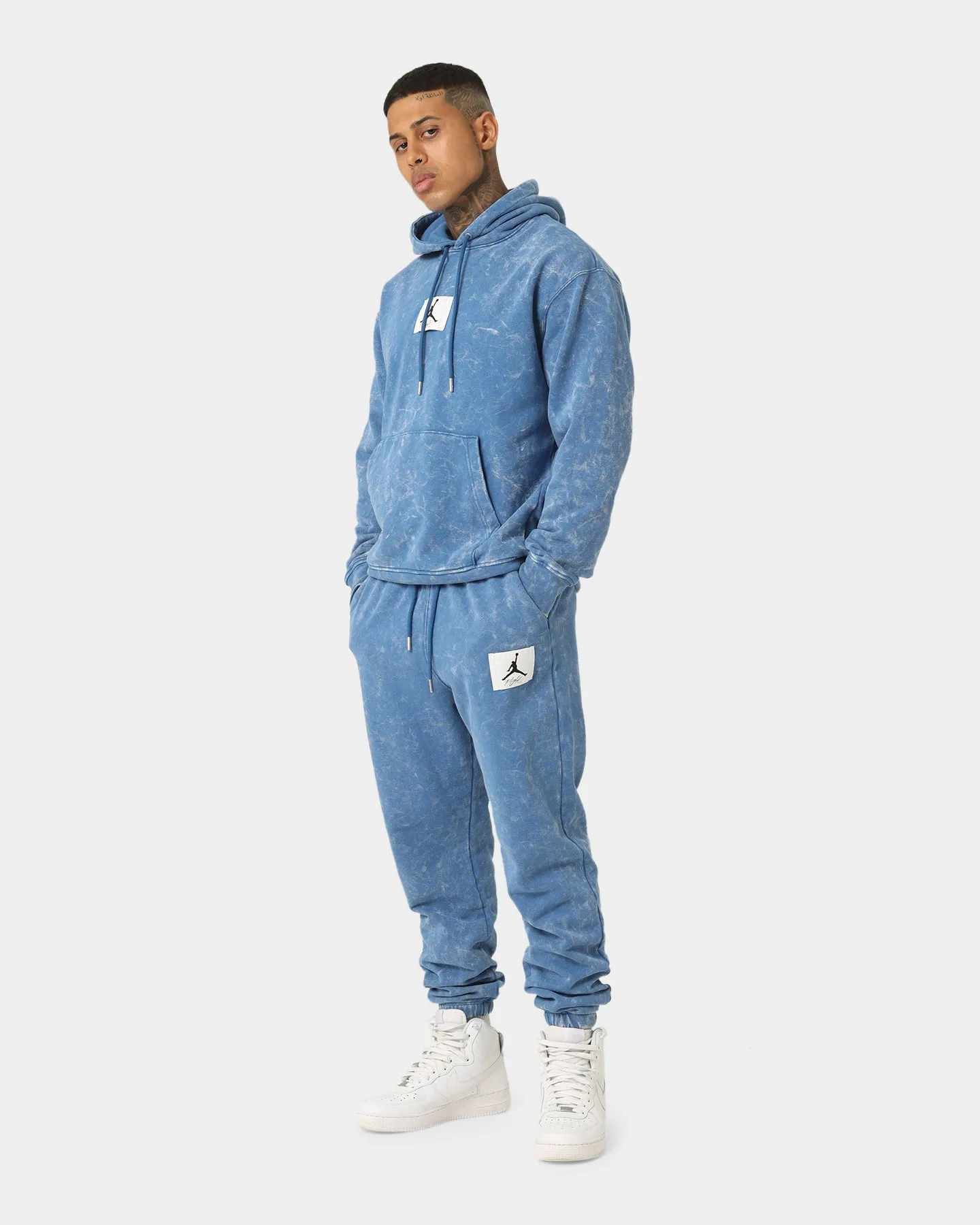 Jordan Essential Statement Washed Fleece Pants True Blue/Sail