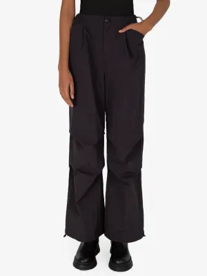 Julia Black Parachute Pants