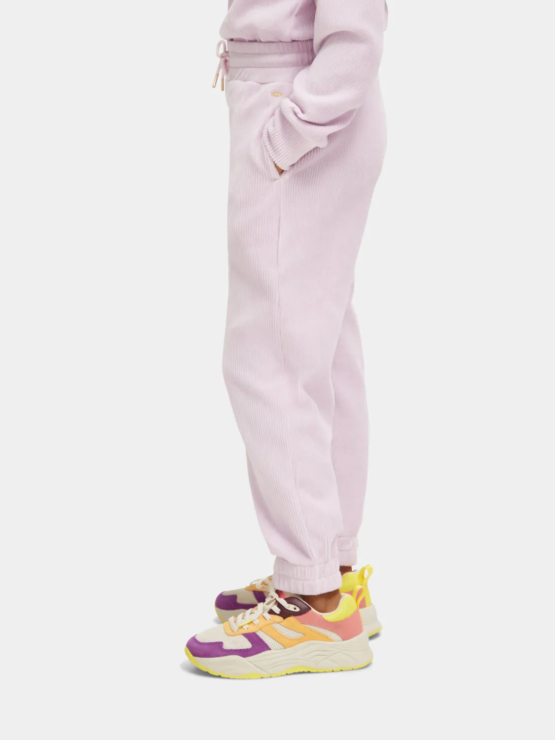 Kids - Relaxed-fit corduroy sweatpants
