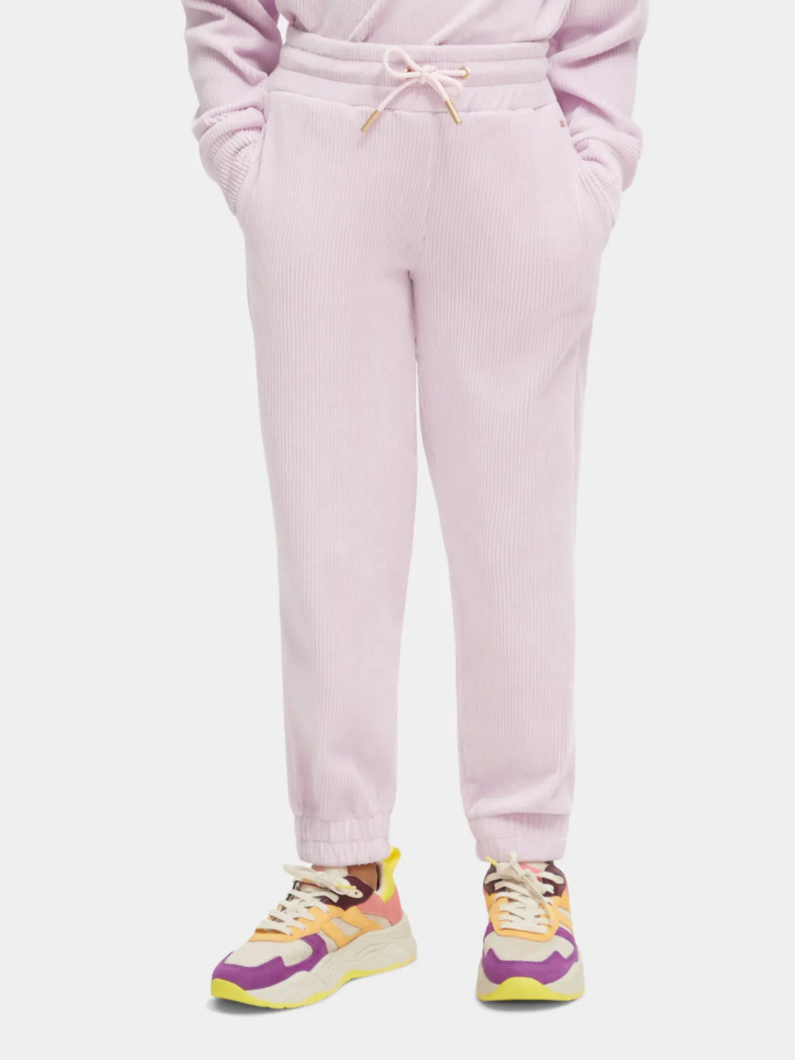 Kids - Relaxed-fit corduroy sweatpants
