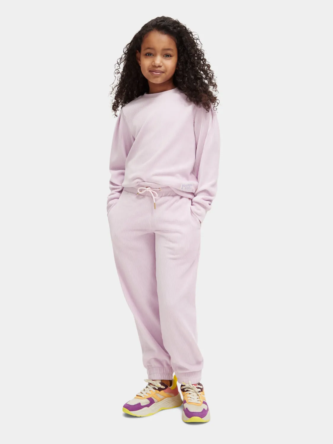 Kids - Relaxed-fit corduroy sweatpants