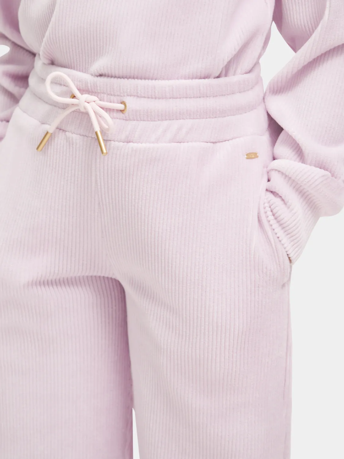Kids - Relaxed-fit corduroy sweatpants