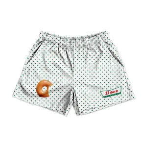 Krispy Doughnut - Premium Mesh JJ Shorts - 5 Inch Inseam