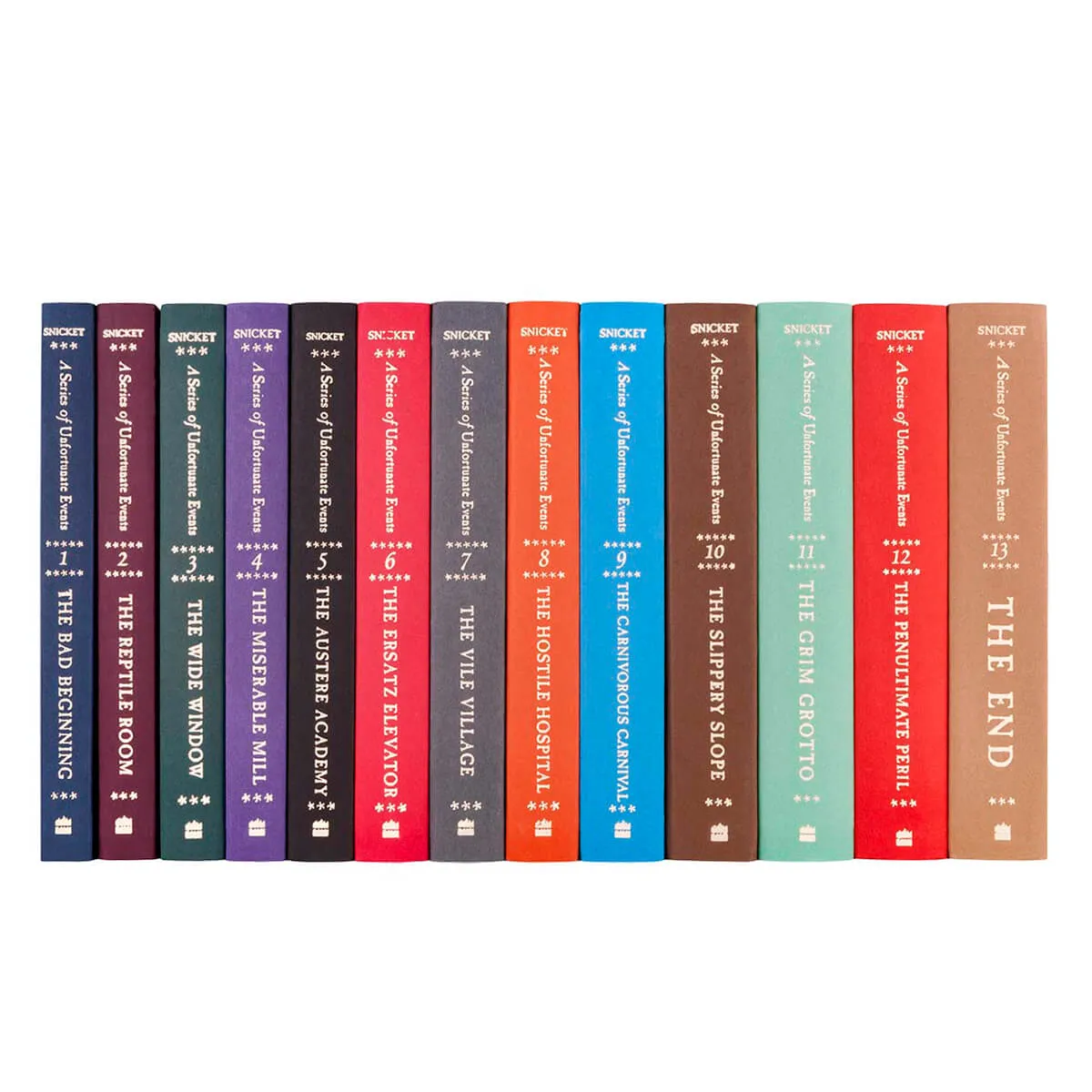 Lemony Snicket's A Series of Unfortunate Events - Jackets Only