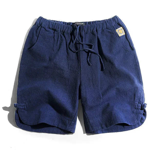 Linen Breathable Loose Fit Casual Short