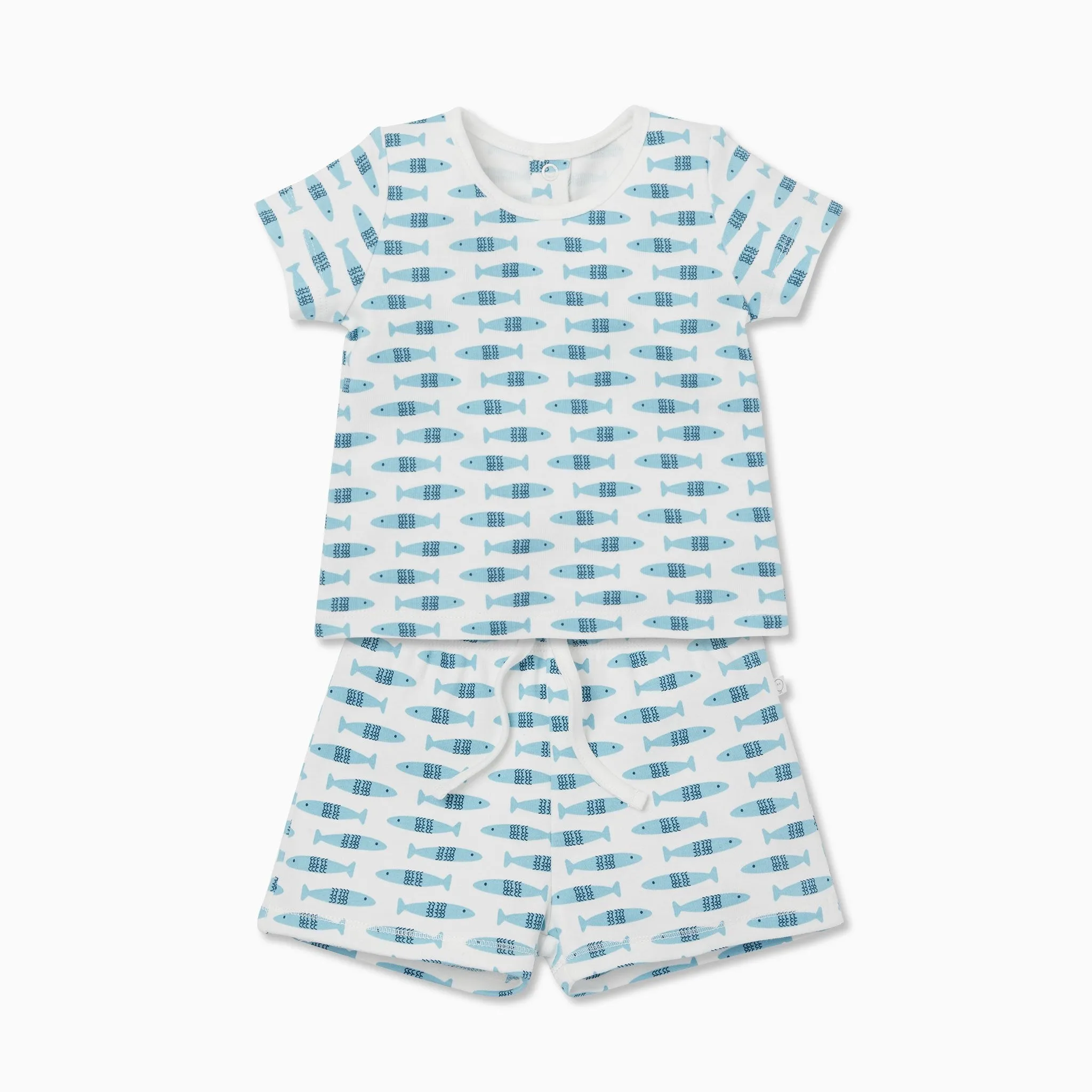 Little Fish Tee & Shorts Set