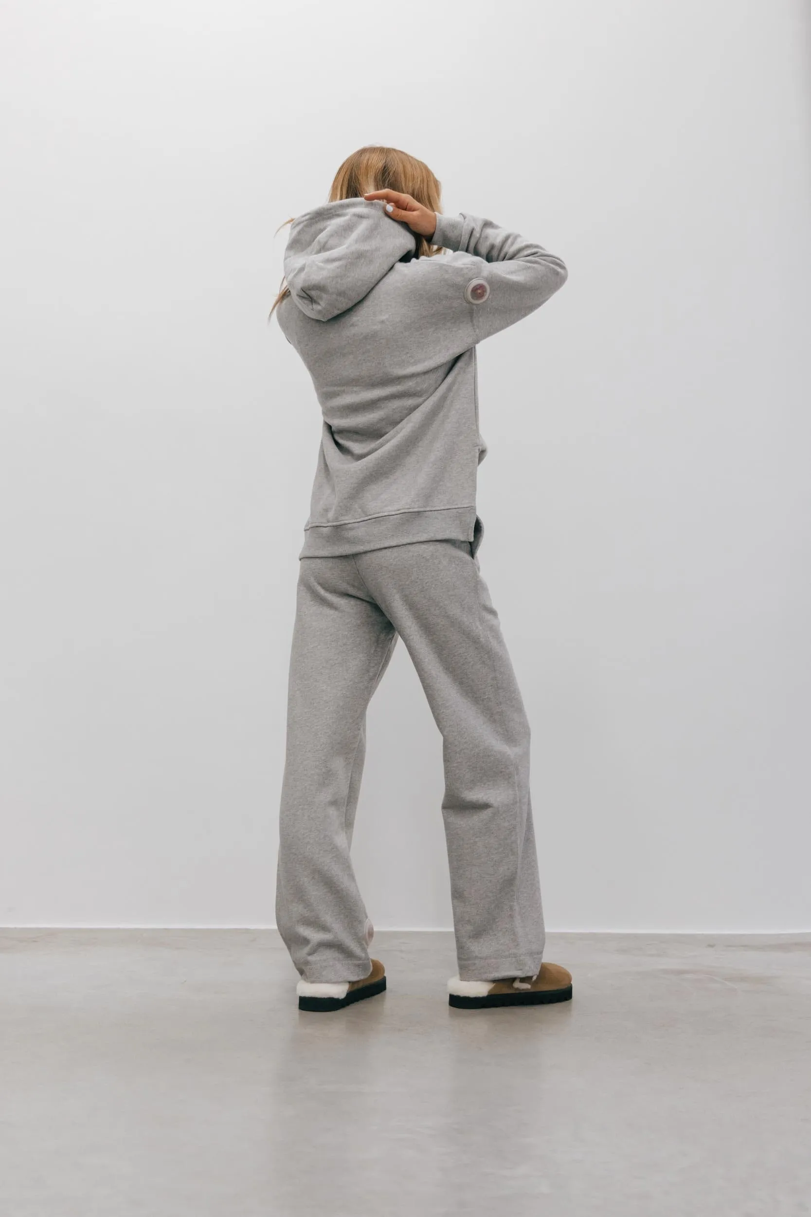 LOOSE FIT SWEATPANTS IN LIGHT GREY