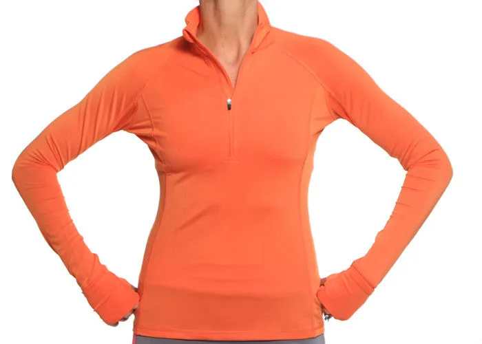 Mandarin Half Zip Pullover