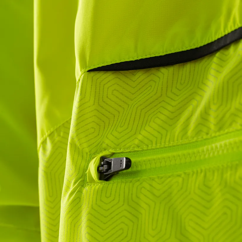 Men's Bioviz Barrier Cycling Jacket - Yellow