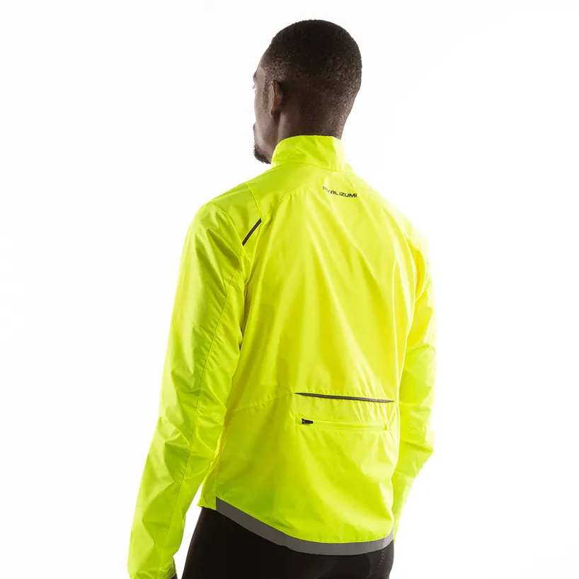 Men's Bioviz Barrier Cycling Jacket - Yellow