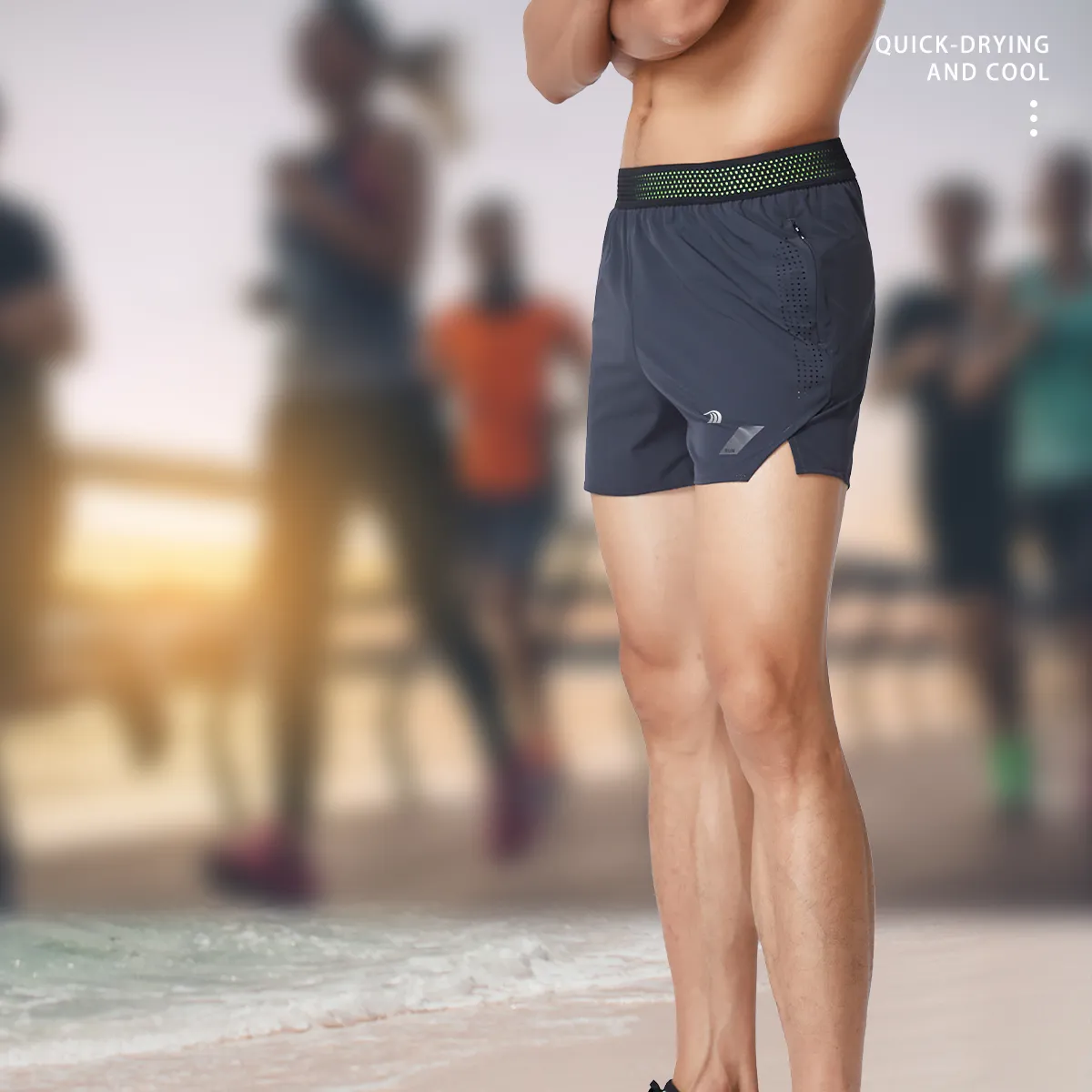 Men's Breathable Athletic Shorts