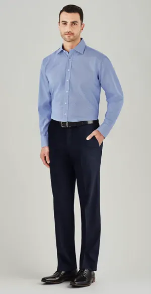 Mens Comfort Wool Stretch Adjustable Waist Pant