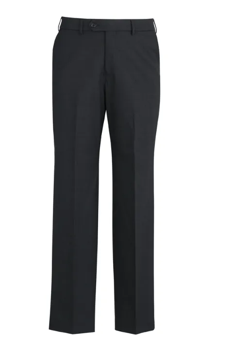 Mens Comfort Wool Stretch Adjustable Waist Pant
