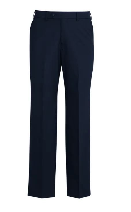 Mens Comfort Wool Stretch Adjustable Waist Pant