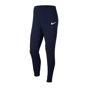 Men's Nike Park 20 Fleece Training Pants - Comfort Fit with Adjustable Waist and Zip Pockets - Navy Blue
