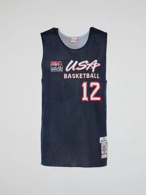 Mitchell and Ness - USA 96 John Stockton Authentic Jersey