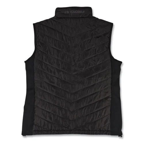 N-ferno 6495 Rechargeable Heated Vest With Battery Power Bank, Fleece/polyester, 2x-large, Black, Ships In 1-3 Business Days