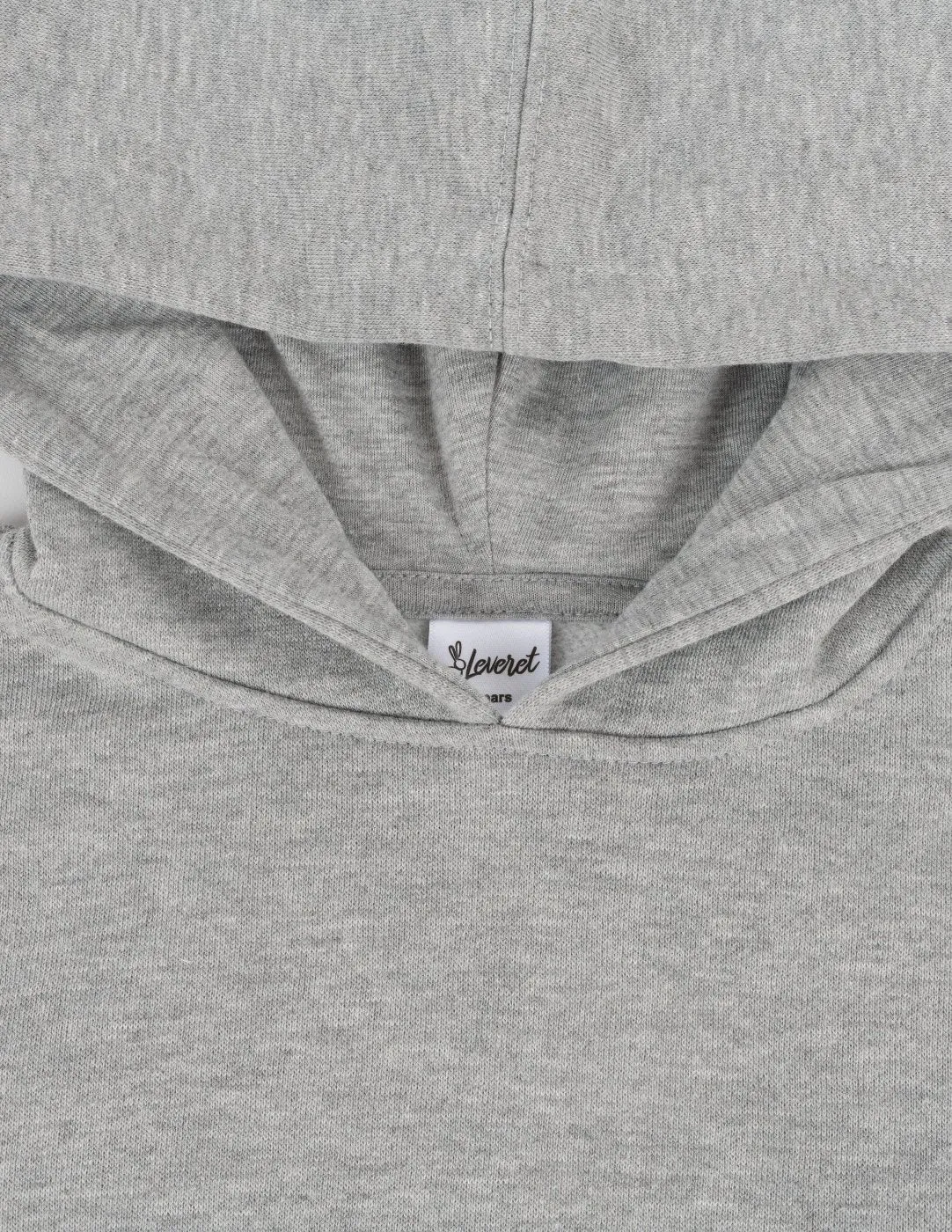 Neutral Solid Color Pullover Hoodie