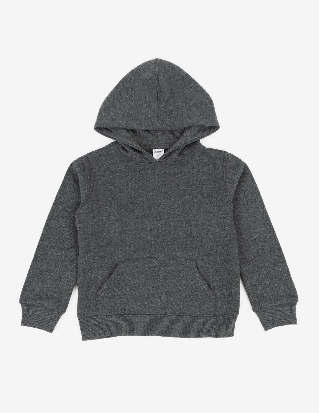 Neutral Solid Color Pullover Hoodie