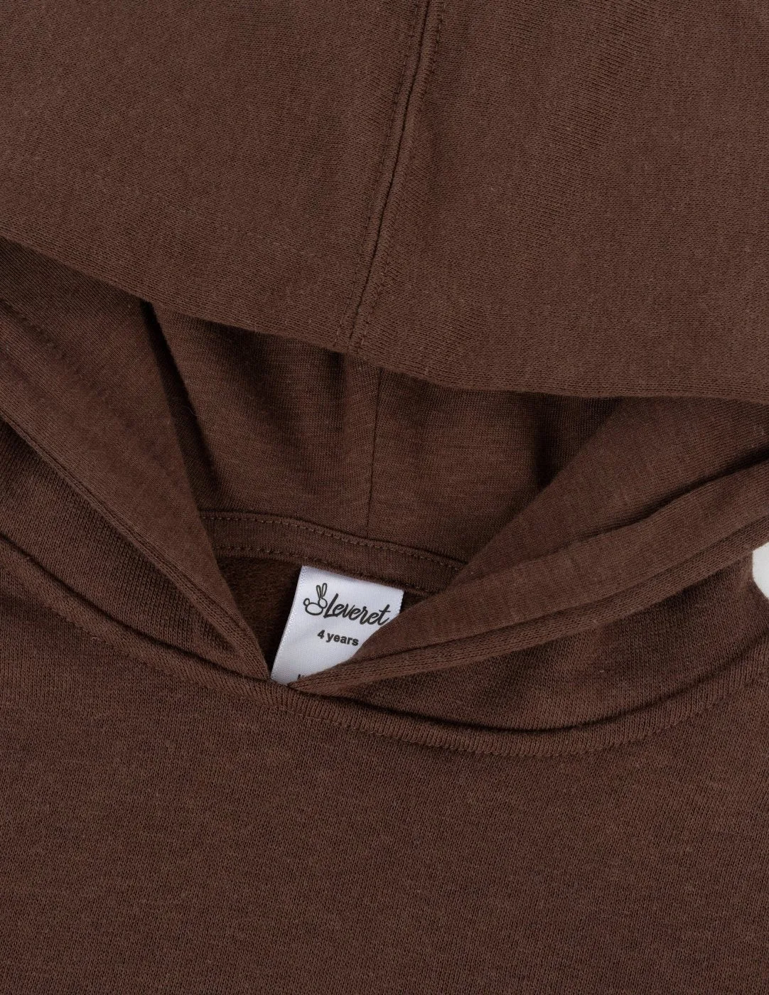 Neutral Solid Color Pullover Hoodie
