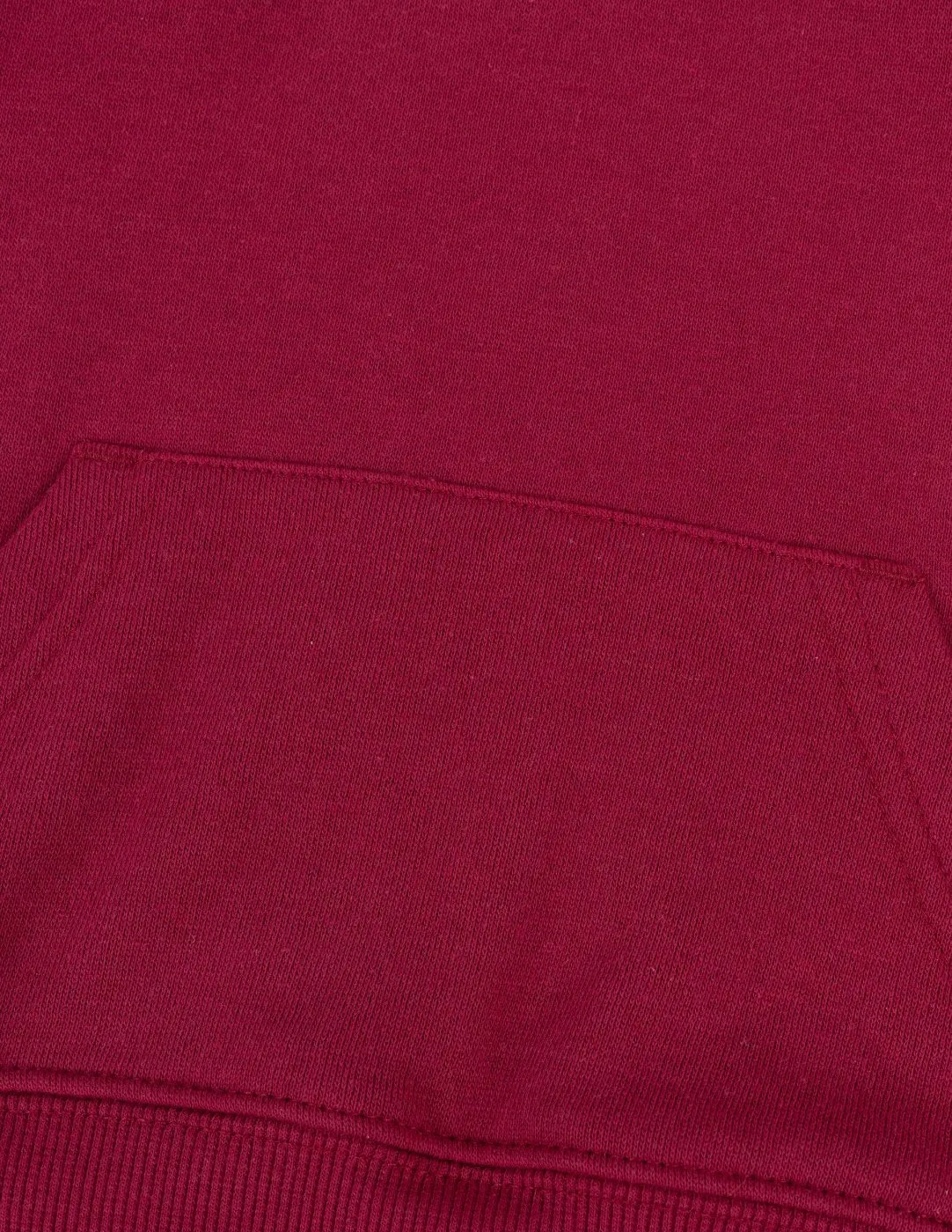 Neutral Solid Color Pullover Hoodie