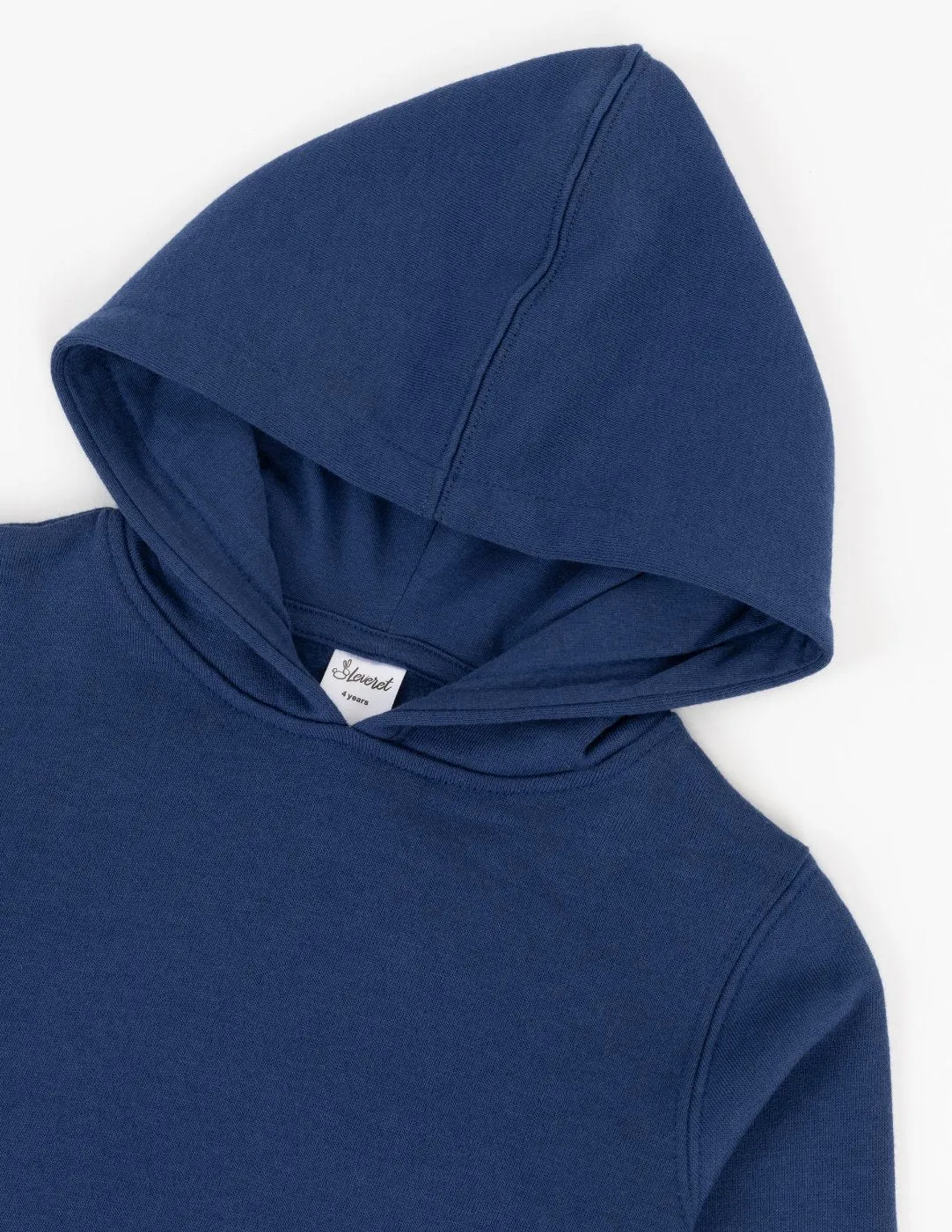 Neutral Solid Color Pullover Hoodie