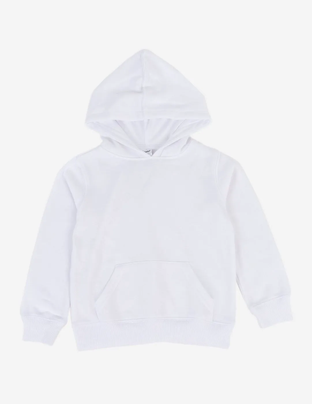 Neutral Solid Color Pullover Hoodie