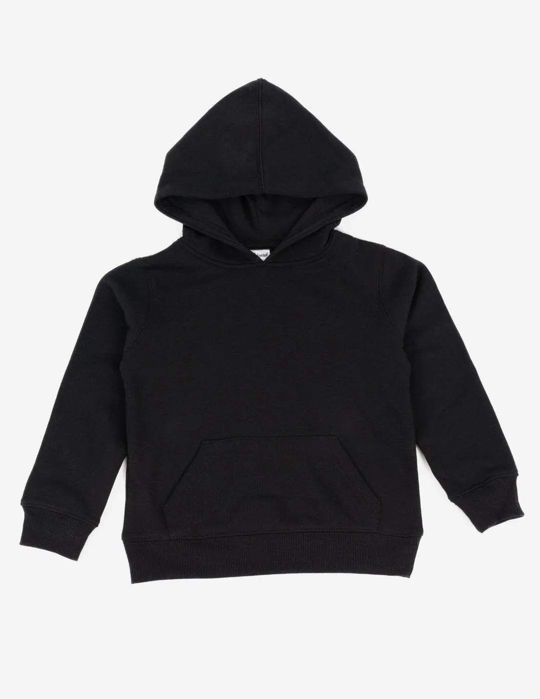 Neutral Solid Color Pullover Hoodie