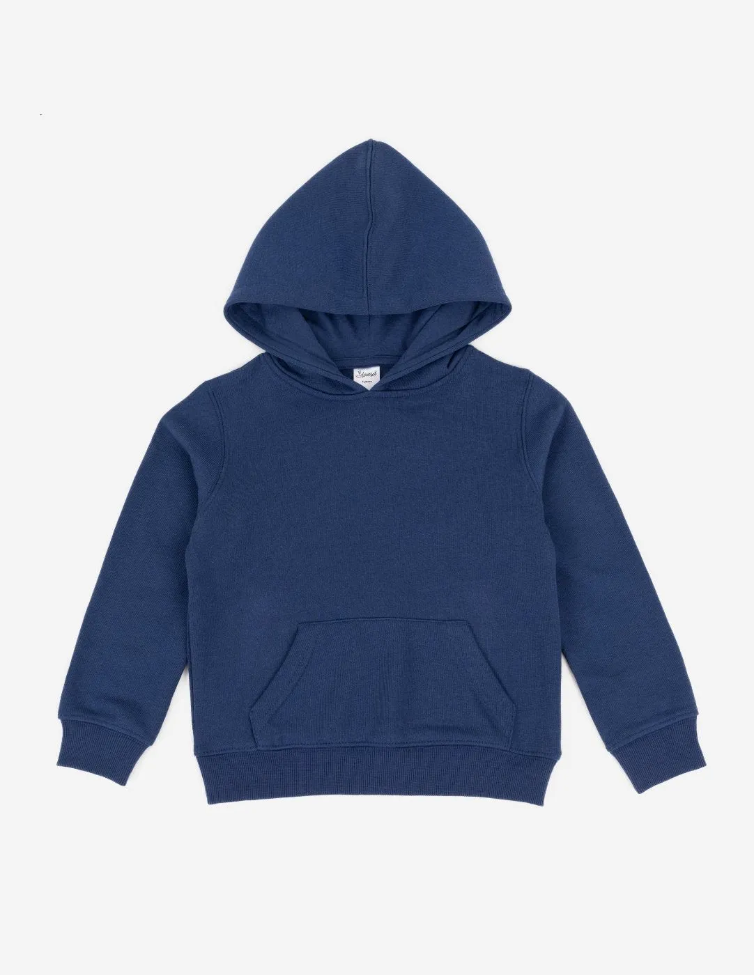 Neutral Solid Color Pullover Hoodie