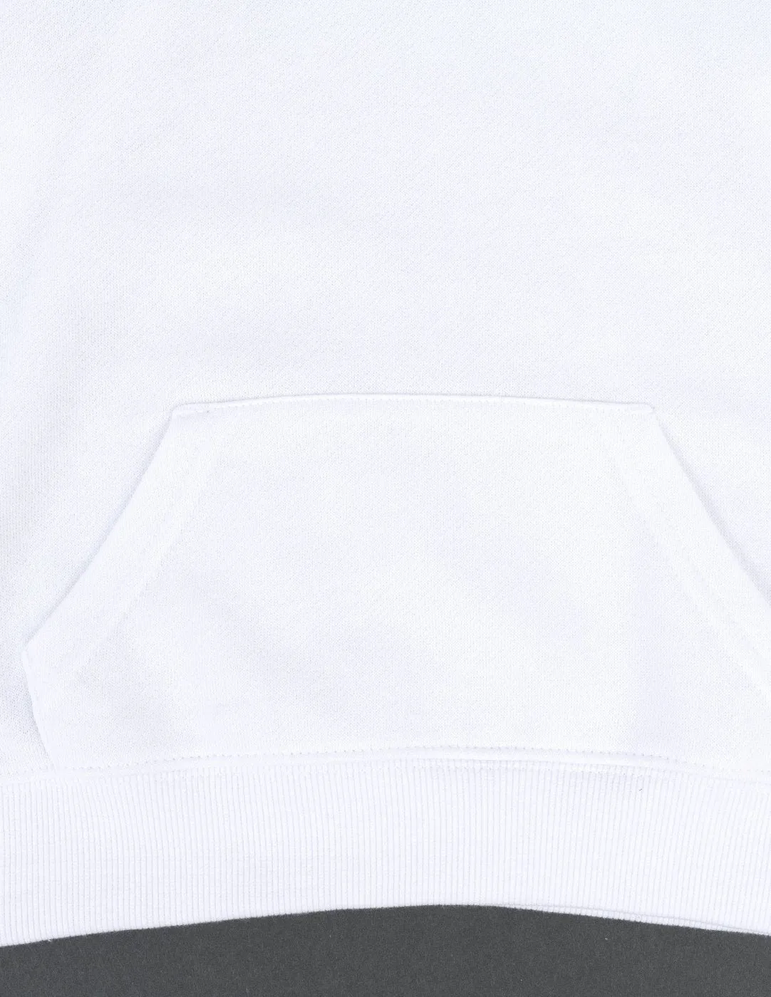 Neutral Solid Color Pullover Hoodie