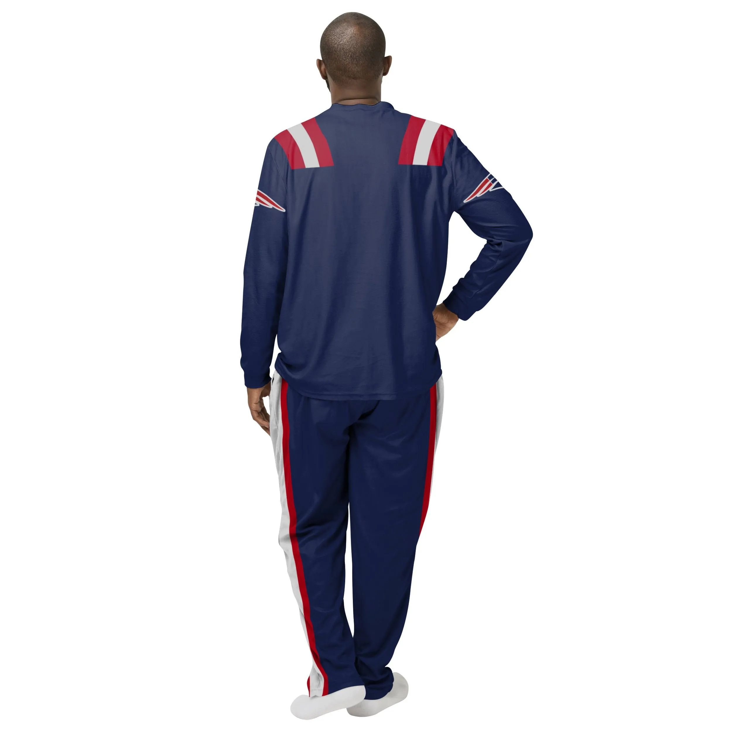 New England Patriots NFL Mens Gameday Ready Pajama Set