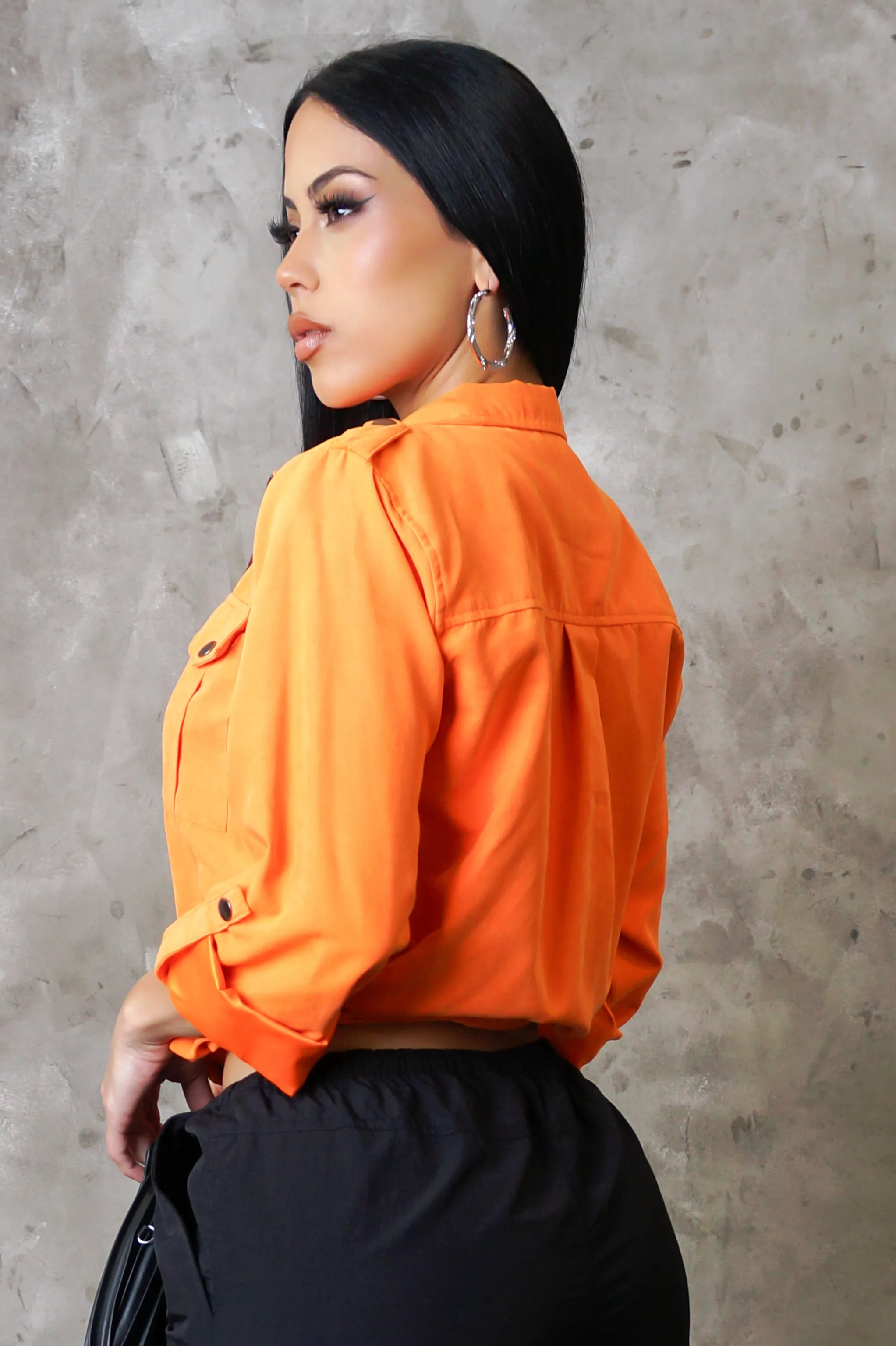 Night Out Jacket - Orange