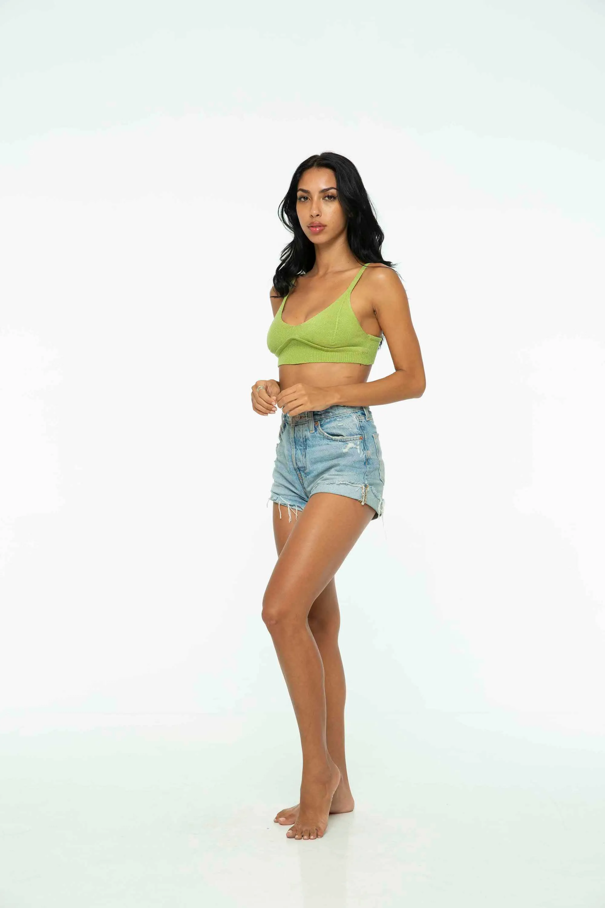 Pacific Knit Top Avocado