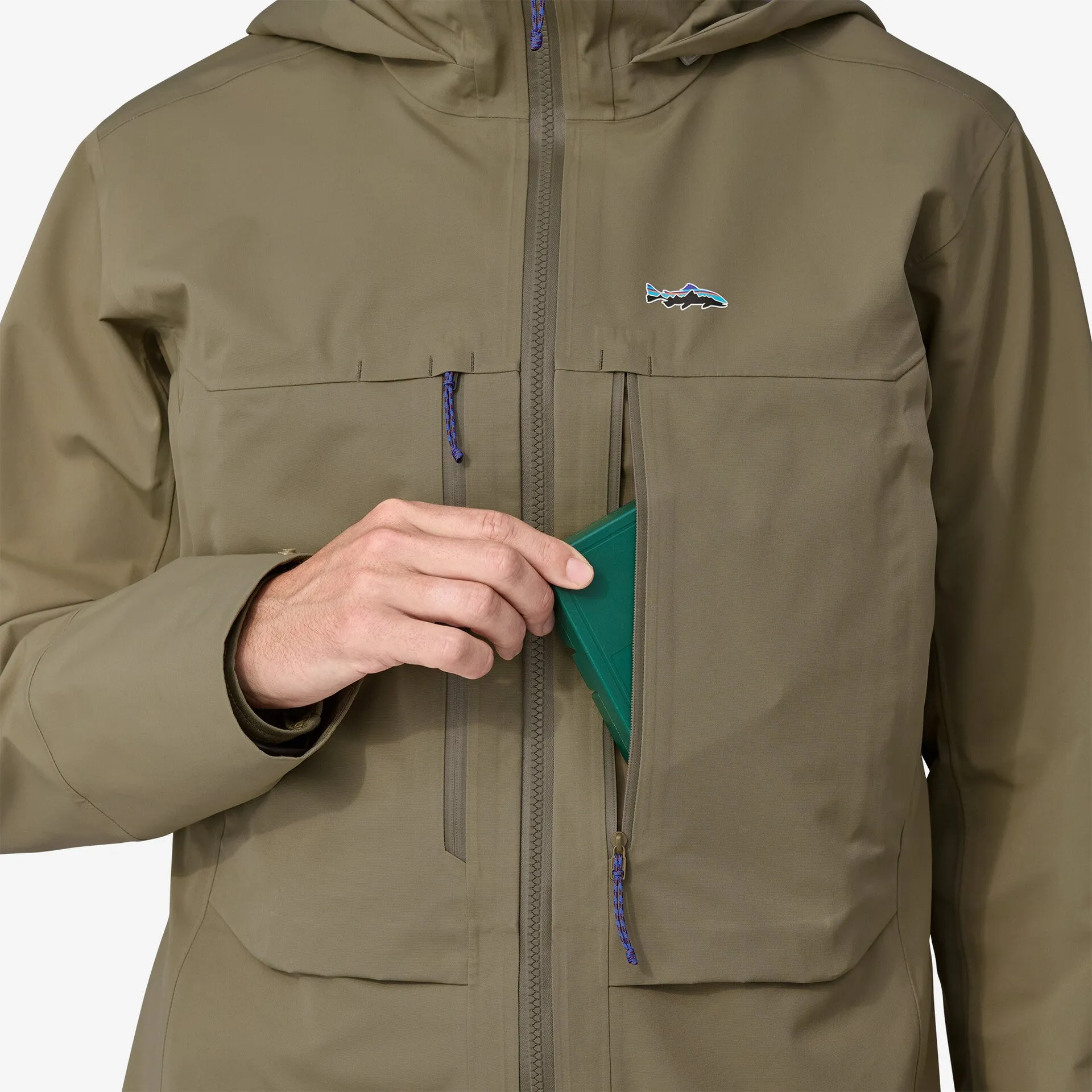 Patagonia Men's Swiftcurrent Wading Jacket - Forge Grey