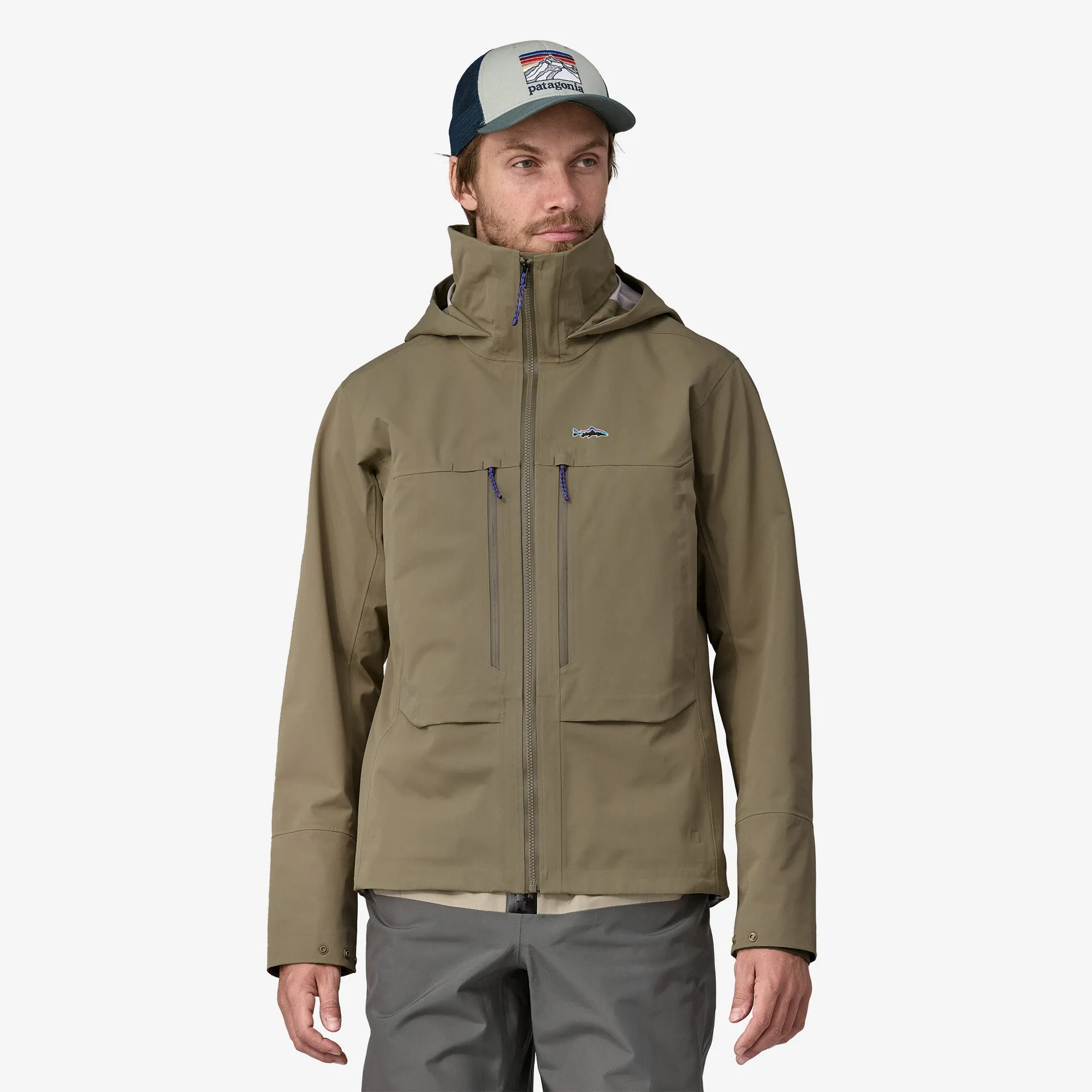 Patagonia Men's Swiftcurrent Wading Jacket - Forge Grey