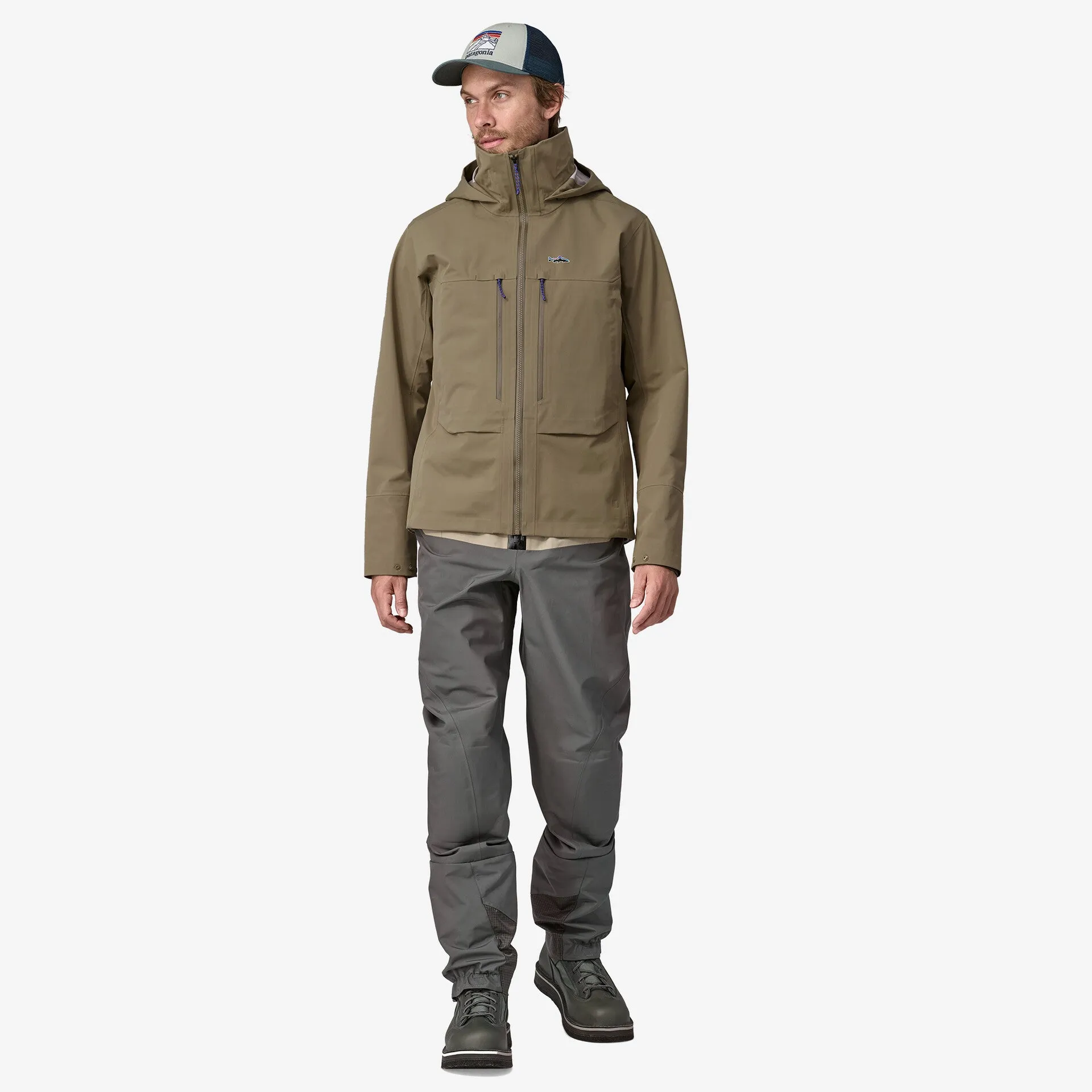 Patagonia Men's Swiftcurrent Wading Jacket - Forge Grey